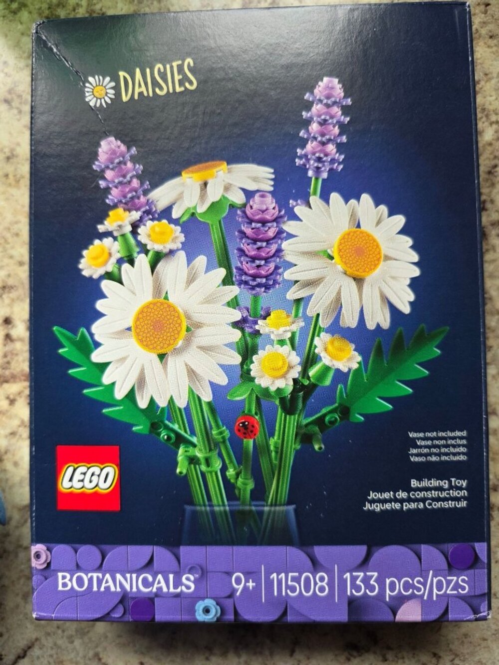 LEGO Botanicals Daisies 11508 Building Toy Set 133 Pieces Ages 9+